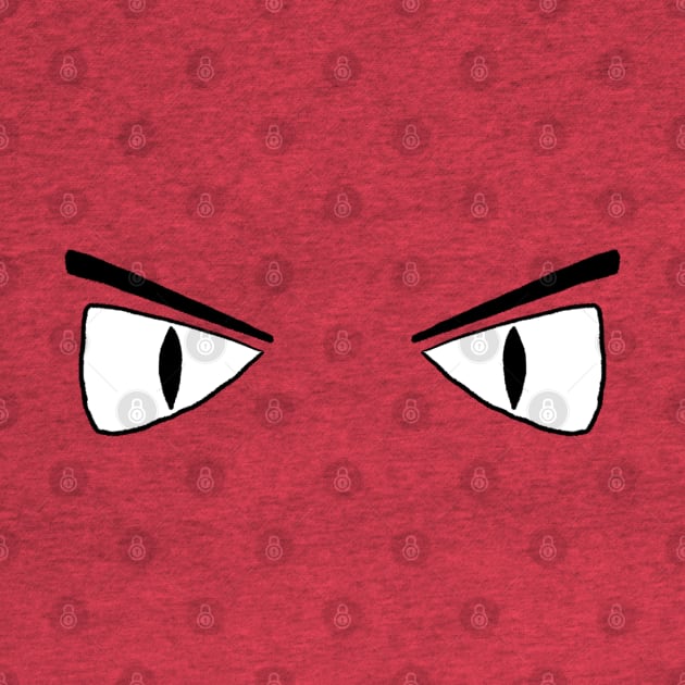 Cartoon Eyes - Angry Face by TheWanderingFools